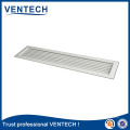 Haute qualité marque produit Ventech aluminium simple déviation retour et grille de calandre d’Air d’alimentation